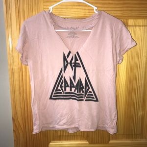 American Eagle Def Leppard Shirt